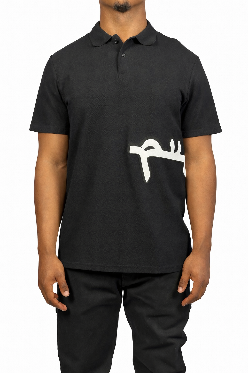 PROGRESSION 4 ALL™ CHENILLE POLO - BLACK