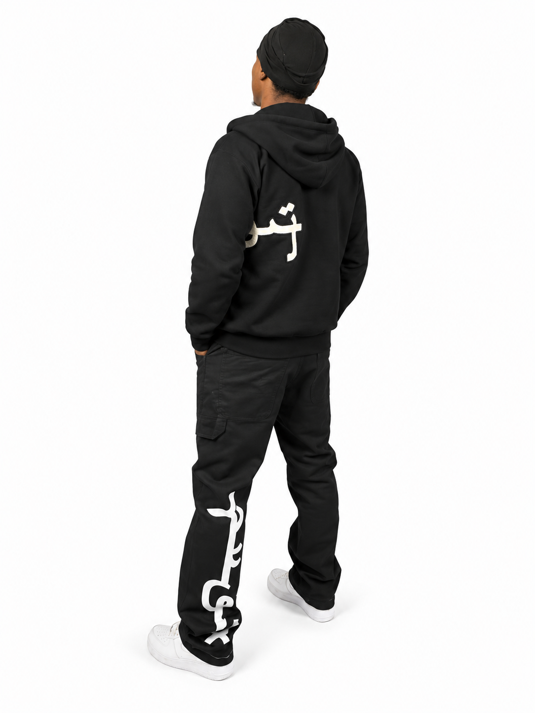 PROGRESSION 4 ALL™ FULL ZIP HOODIE-BLACK